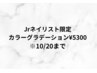 Jrネイリスト担当　カラーグラデーション￥5300