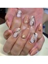 大理石ネイル☆