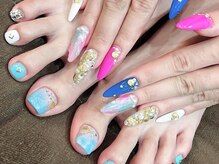 リッチネイル(Rich Nail)/フットハンド☆summer