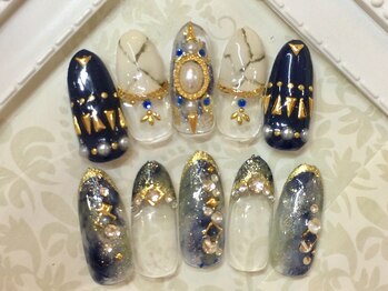 ティーエヌ 本厚木店/秋ネイル☆7500円税抜