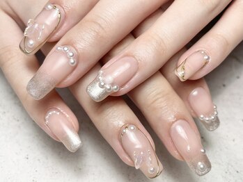 ヘアーアンドネイル ルシア(Hair&Nail Lucia)/持ち込みマグネットアートネイル