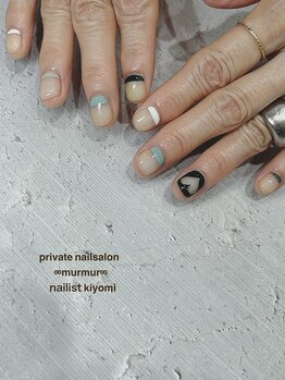 プライベート ネイルサロン マーマ(murmur)/ハートデザイン