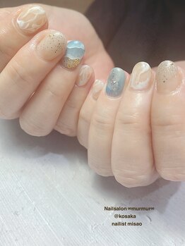 プライベート ネイルサロン マーマ(murmur)/海ネイル