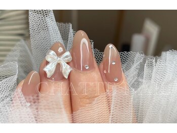 シャットネイル(CHATTE NAIL)/爪育デザインネイルBコース