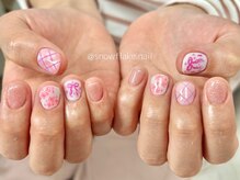 スノーフレーク(Snowflake)/季節定額デザイン¥8000