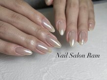 【ジェル】ミラーワンカラー