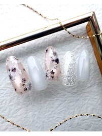 フラッシュマグネット　春ネイル