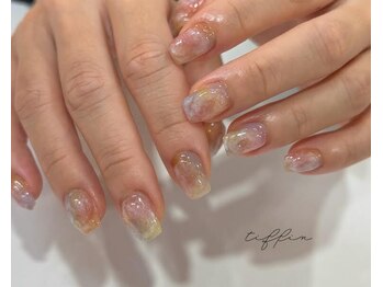 ネイルサロン ティフィン(tiffin)/~淡色インクネイル~