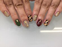 リア ネイル(Li'a Nail)/◇レオパードネイル