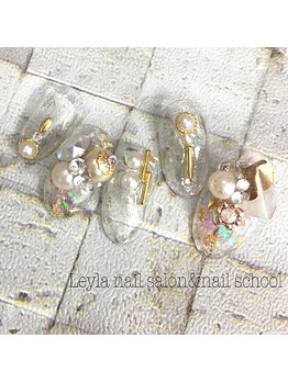 NO120　キラキラクリアネイル