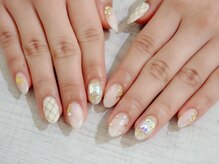 ラルネイル 大宮(Lull. nail)/＊キルティング＊ホワイト＊