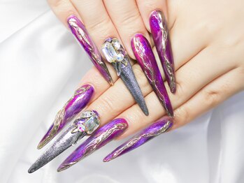 エムネイル(M-Nail)/★ロングネイル★1枚半★