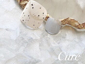 Foot☆ダルメシアンネイル