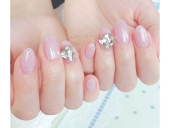 爪ソウシャイン(爪 SO SHINE)/ラメ入りピンク★