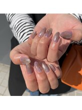 ミントリーフ バイ リート(Mint leaf by Reat)/グレーパープルマーブル