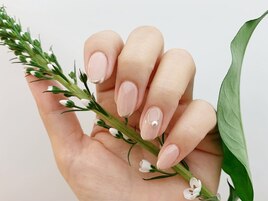 ベージュ系ジェルネイル￥9900