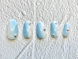 縦グラデーションネイル