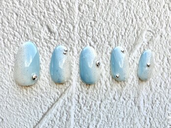 プピル(PUPIL)/縦グラデーションネイル