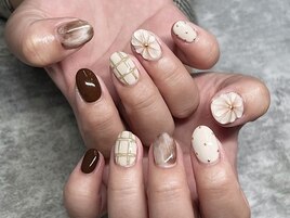ぷっくりお花