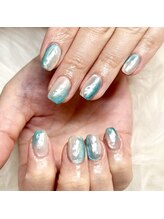 マイオティック ネイル(miotic nail)/うねうね水面デザイン