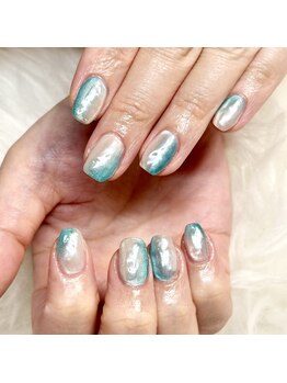 マイオティック ネイル(miotic nail)/うねうね水面デザイン
