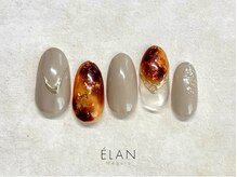 エラン メグロ(ELAN Meguro)/べっ甲ネイル