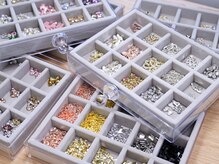 種類豊富！こだわりのパーツでオリジナルデザインが叶います