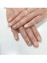 グラマラス プレジール 中野店(glamourous plaisir)/レオパードネイル