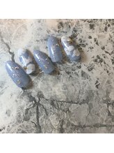 グラマラス アンジェアイ 荻窪店(glamourous ange eye)/雲ネイル