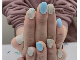 ブルーネイルデザイン
