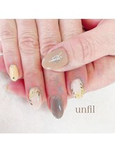 アンフィルルーム(unfil room)/ミモザネイル