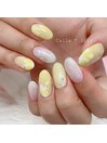 お花ネイル