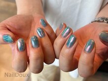 ネイル ドゥ 岡山駅前店(Nail Doux)/☆ブルーシロップネイル☆
