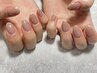 《再来》オフィスネイル/4w以内再来オフ無料(スタッフ限定)