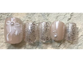 フラフィー(fluffy)/foot design　￥7500