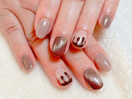 東久留米×バレンタインネイル