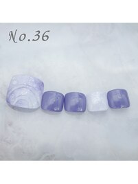フットネイル：No.36