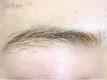 アイプロリッシュ 恵比寿(eyeprolish)/before アイブロウwax