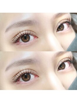 ダブル(DOUBLE)の写真/≪口コミ高評価≫ナチュラルで自然に盛れる瞳に♪持続力・軽い付け心地◎カラーエクステで抜け感も☆