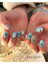 ブルーデイジー 栄本店(Blue daisy)/あのちゃん**推しネイル
