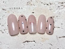 アウロラ 代々木上原(AURORA)/ハート春シンプルリボンピンク