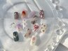 【オフィスネイルに】選べる1ポイントアートクーポン￥4500