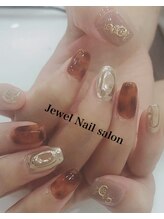 ジュエルネイルサロン(Jewel)/べっ甲ネイル