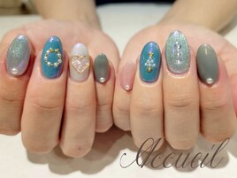 クリスマスネイル