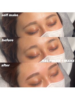 サン ヘアーアンドメイク(Sa N.HAIR&MAKE)/HBL+WAX+MAKE