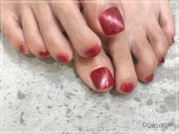 バランス 泉中央店(balance)/赤マグネットでサンダル映え!
