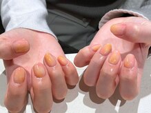 チャーム(charmu.)/桃ネイル