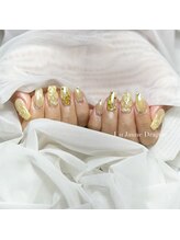 アン ジョーヌドラゴ/【自爪ネイル】イエローネイル