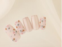 ヴァンネイル みなとみらい馬車道(VINGT NAIL)/*マグネットフラワーネイル*