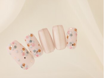 *マグネットフラワーネイル*